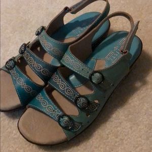 Spring Step wedge New leather Sandals